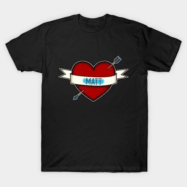 Traditional, Retro tattoo inspired Design That You Can Personalize T-Shirt by Boatswain